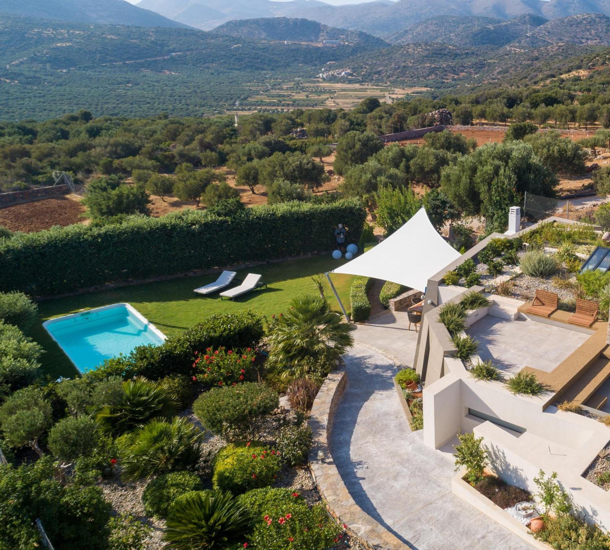Lithari Luxury Private Pool, Mountain View Villa Agios Nikolaos